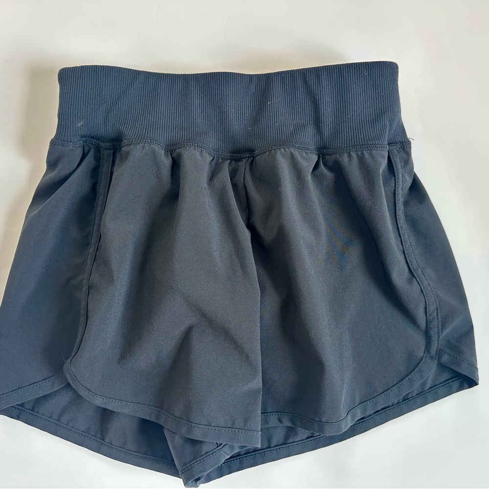 Zella Girls Black Running Shorts Sz Large / 10-12